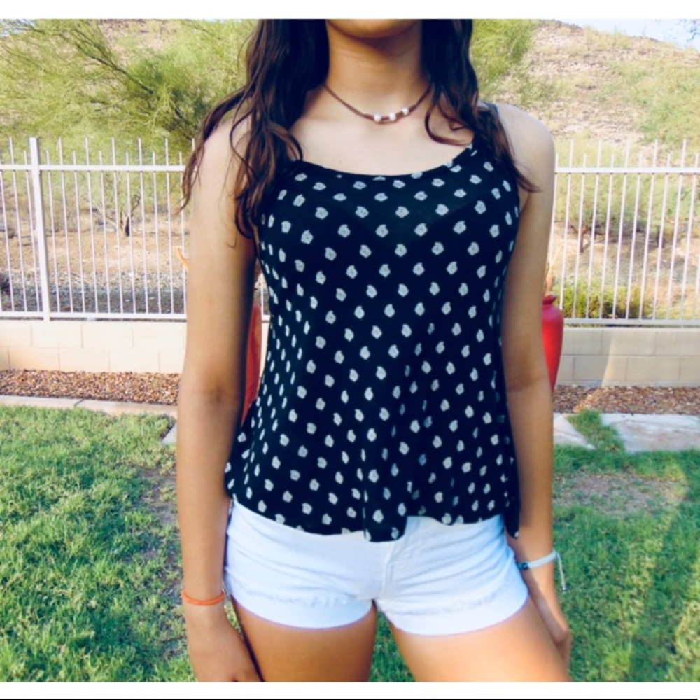 Pattern tank top